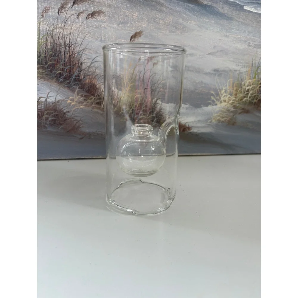 Wolfard Glassblowing Co. Blown Classic Glass Oil Lamp 6